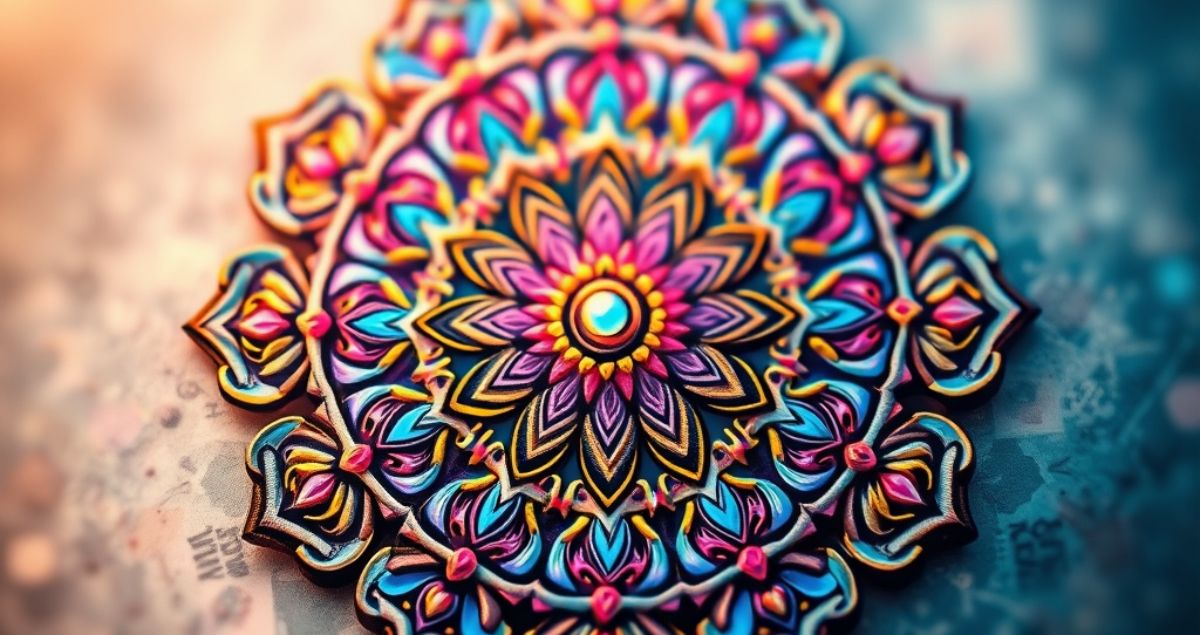 220+ Creative Mandala Art Captions for Instagram in 2025