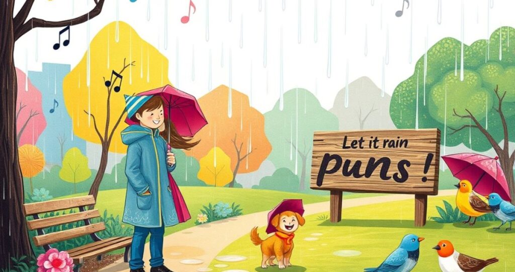 Clever Rain Puns