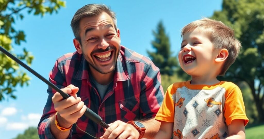 Funny Father and Son Captions