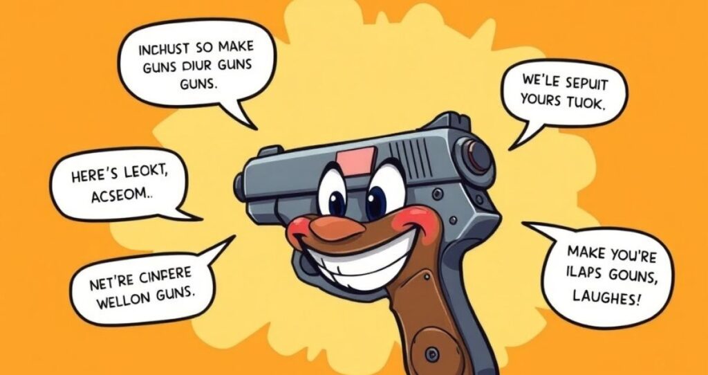 Funny Gun Captions 😂