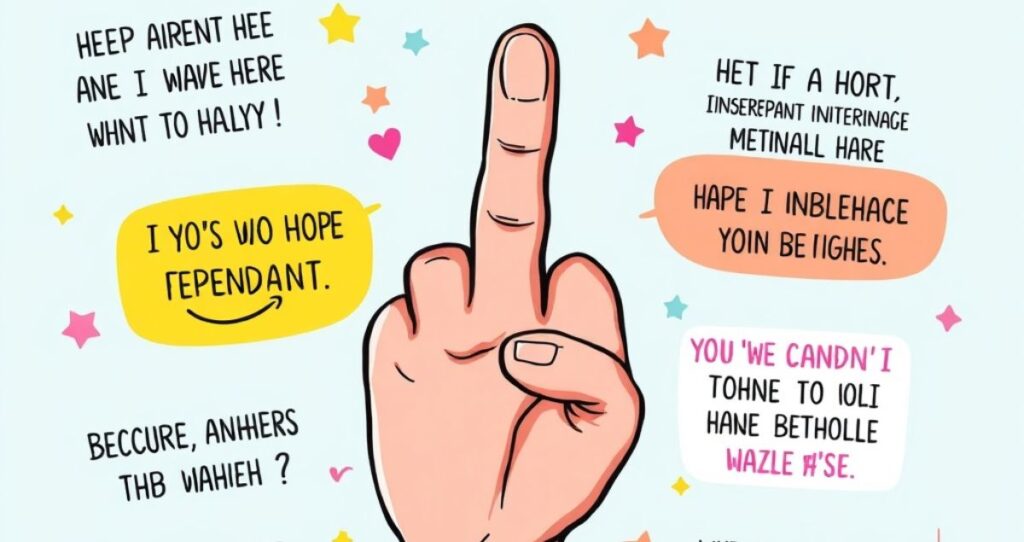 Funny Middle Finger Quotes