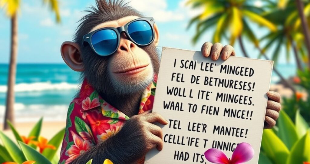 Funny Monkey Quotes
