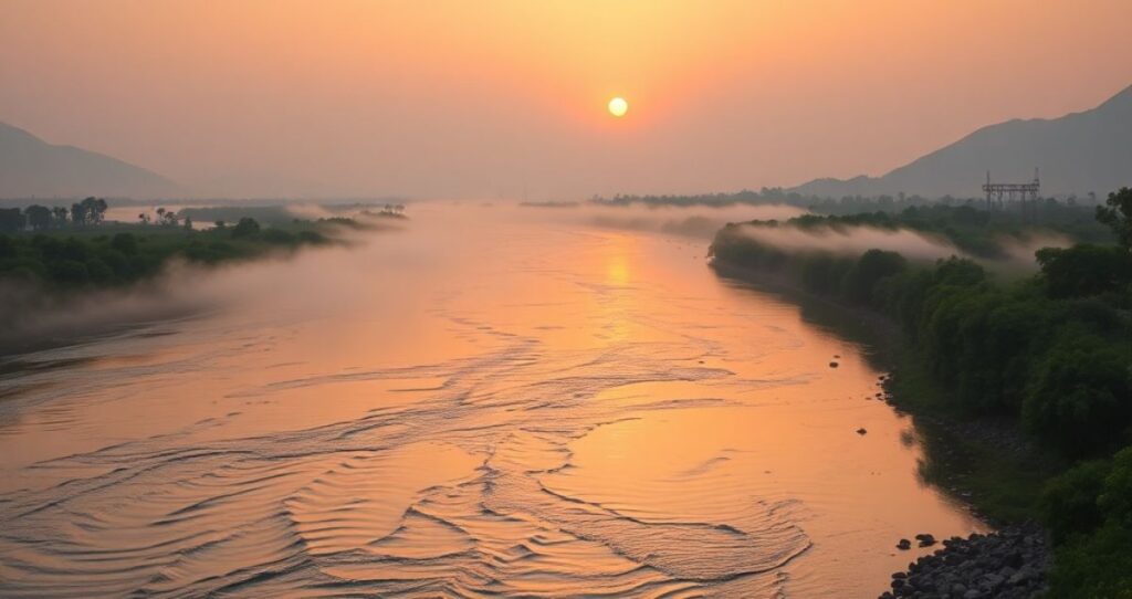 Ganga River Beauty Instagram Captions