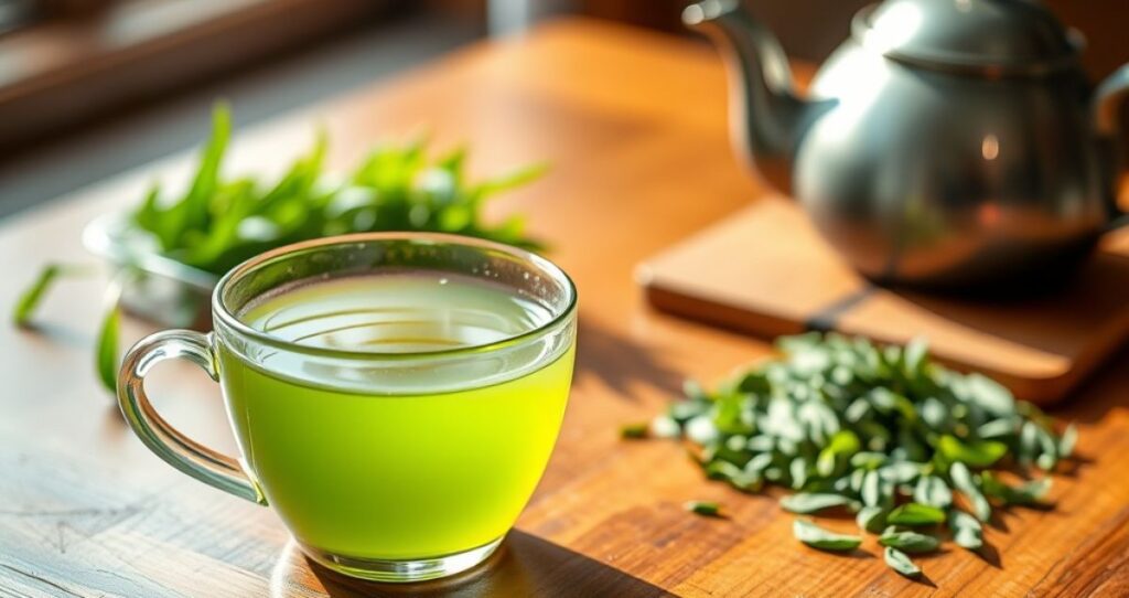 Green Tea Captions for Instagram