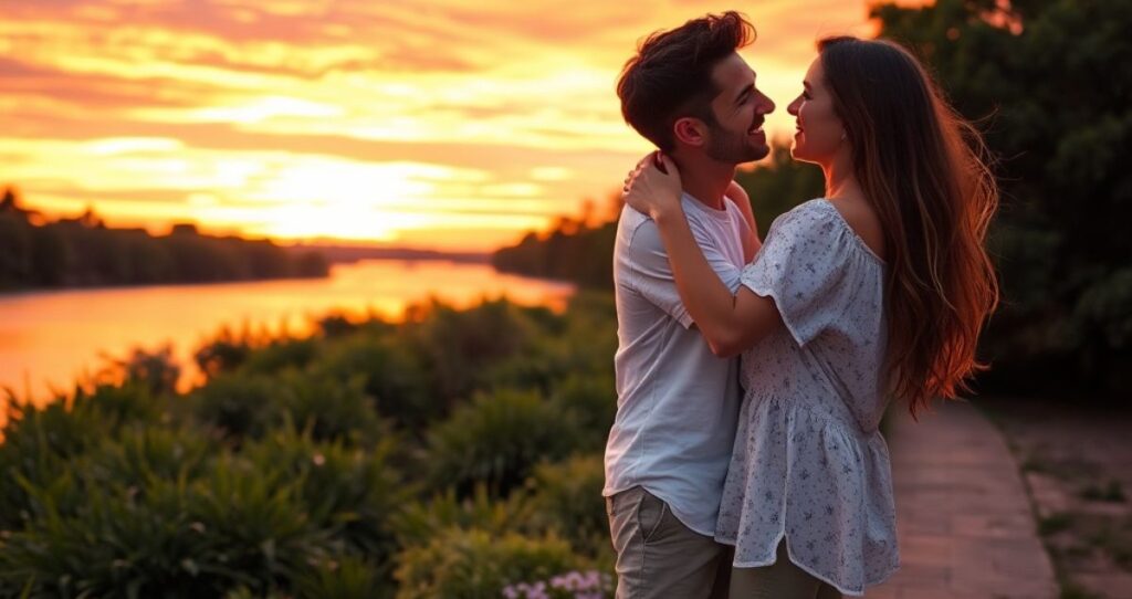 Riverside Love Captions