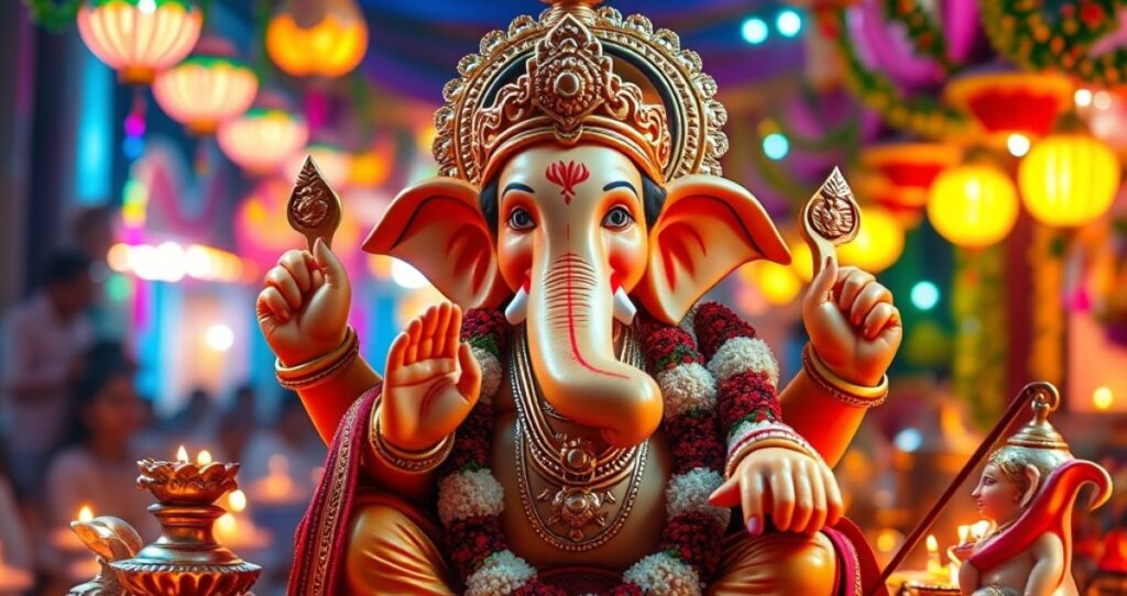 Short and Sweet Ganpati Bappa Captions (1)