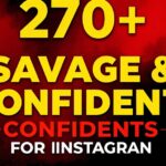270+ Savage & Confident Attitude Captions for Instagram 😎 – 2025