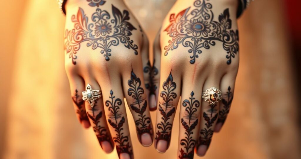 Best Captions for Mehndi Hands