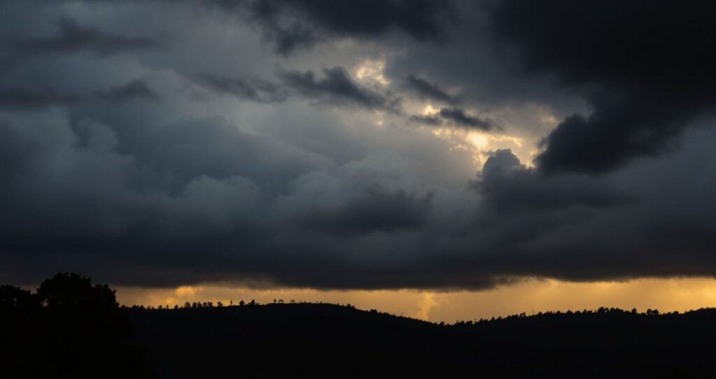 Dark Clouds Instagram Captions (1)