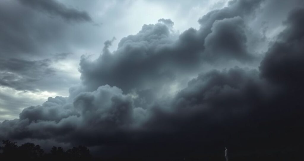 Dark Clouds Instagram Captions