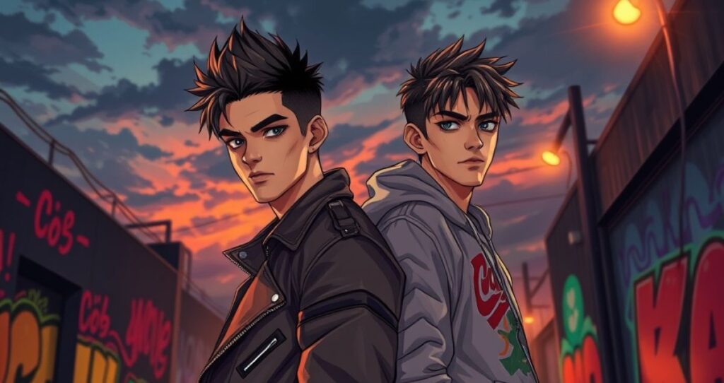 Edgy captions for brothers that reflect personality