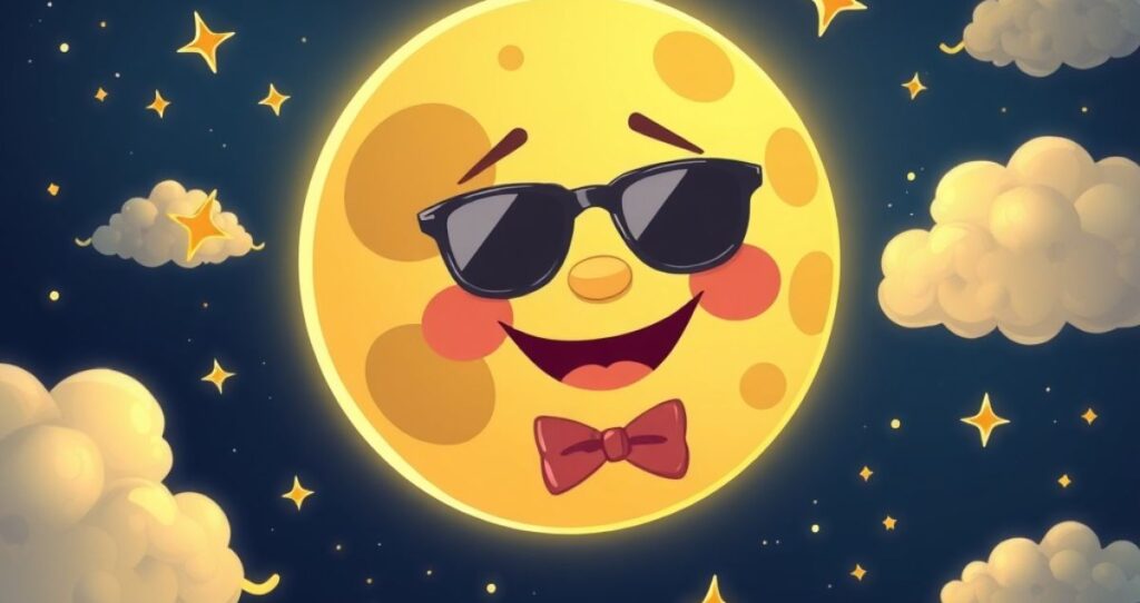 Funny & Sassy Moon Captions