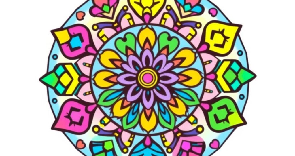 Real Mandala Art for Kids