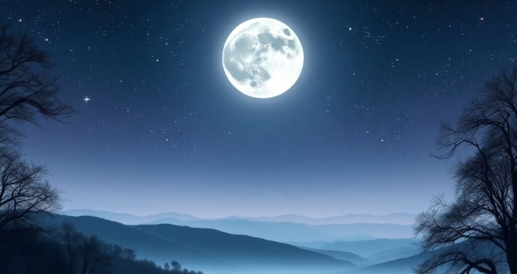 Romantic Moon Captions