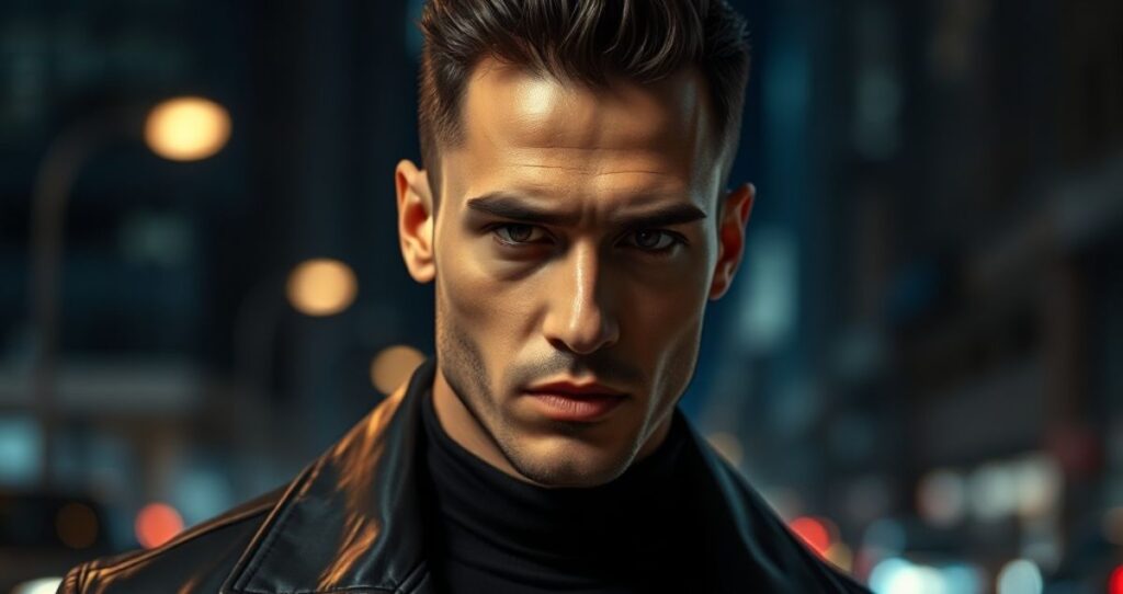 Sigma Male Captions One Word