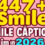 447+ Trending Smile Captions for Instagram in 2026