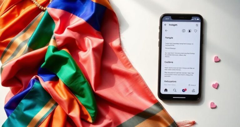 From the Wardrobe to the Grid 188+ Saree Captions for Instagram (2025)