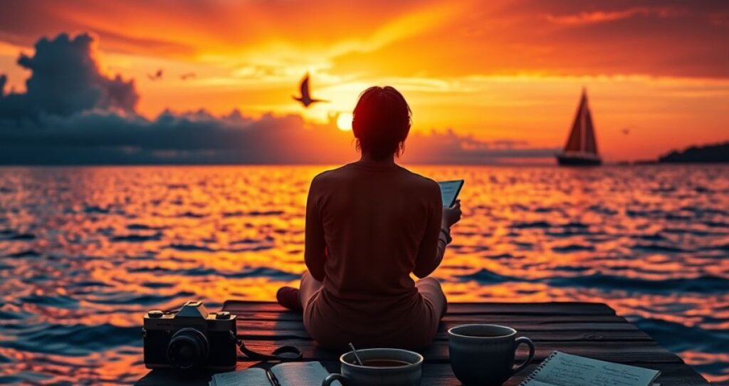 Poetic Sunset Instagram Captions