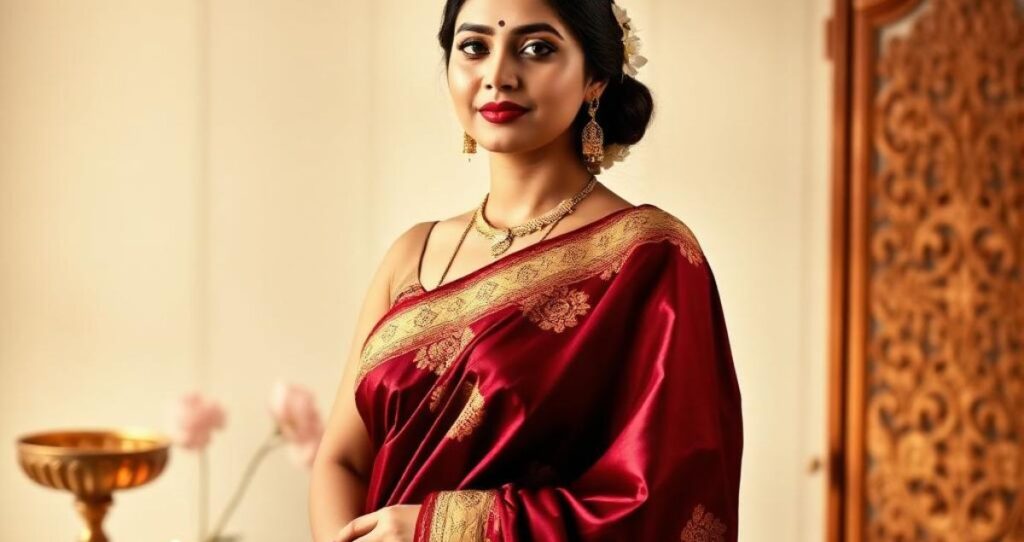 Saree Caption for Instagram Pinterest 📌